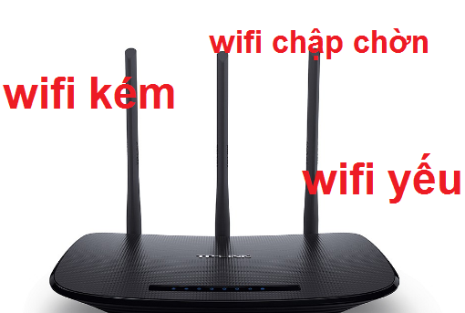 wifi chập chờn