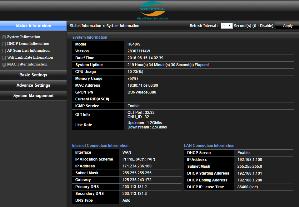 lắp mạng viettel Thuận An Bình Dương