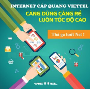 Lắp cáp quang Viettel Bình Dương - Nắm bắt thành công