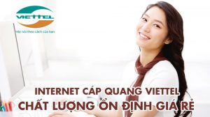Lắp cáp quang Viettel Thuận An Bình Dương trọn gói