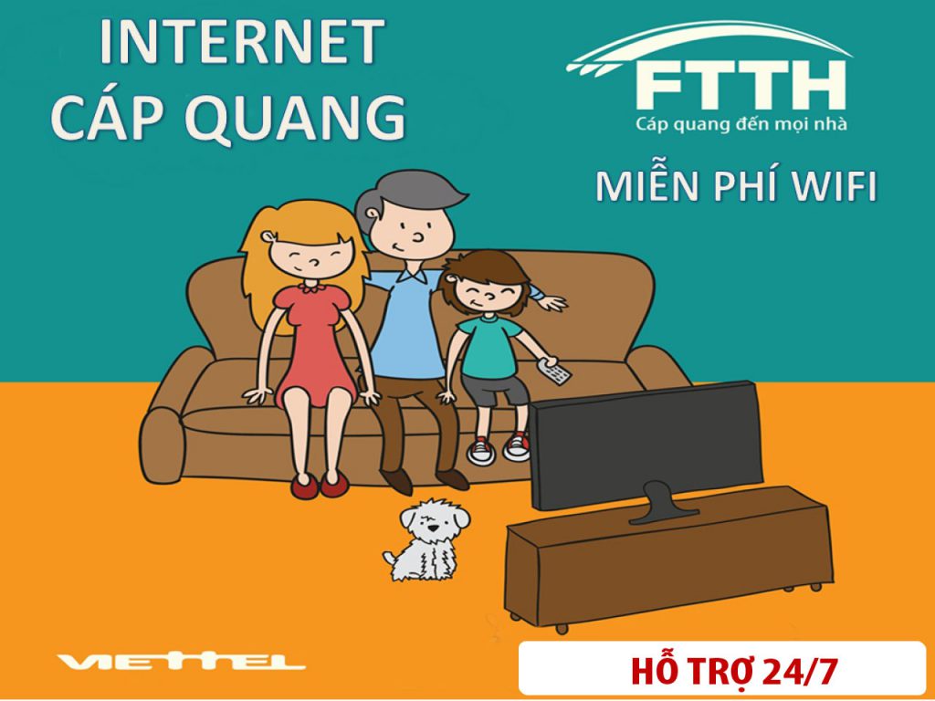 Tư vấn gói cước internet viettel cho hộ gia đình ở Bình Dương
